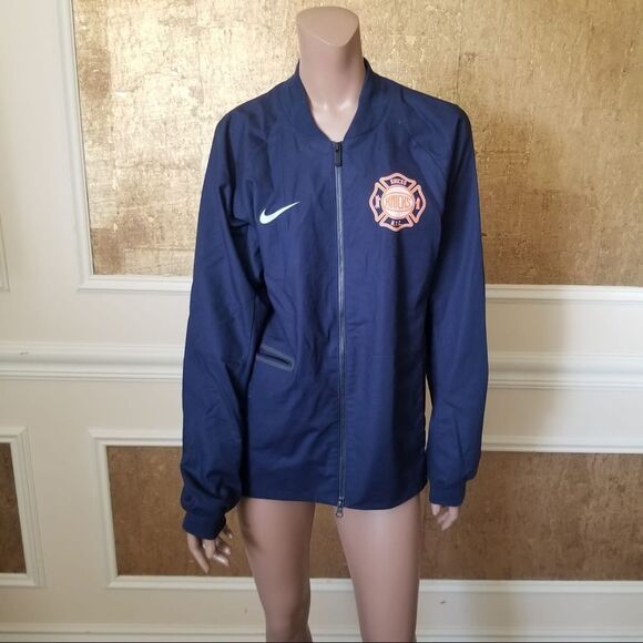 Limited Edition NIKE NBA NY knicks blue jacket S - Picture 4 of 9